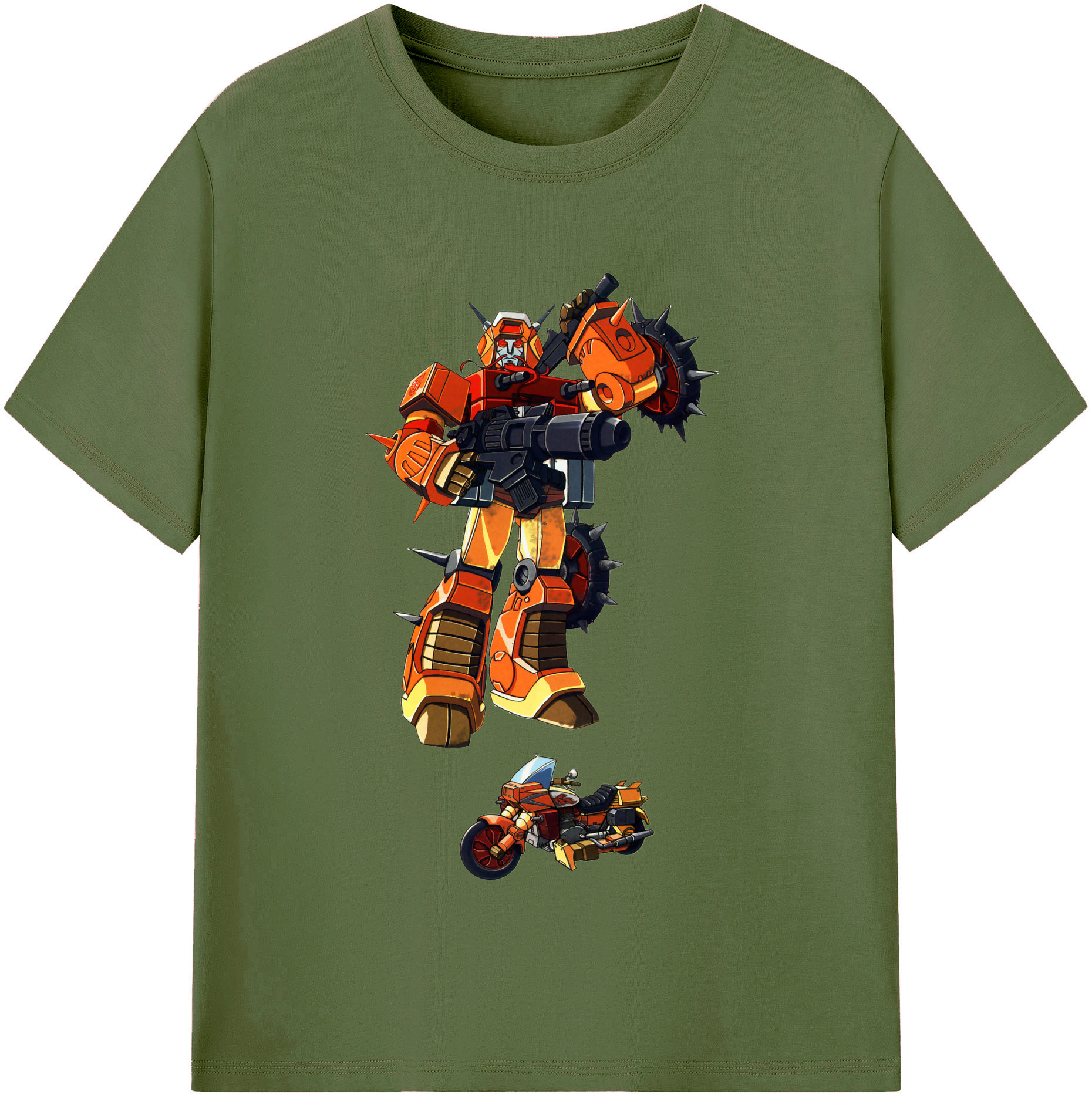 （画像用）  綿100％半袖Tシャツ（フロントプリント）